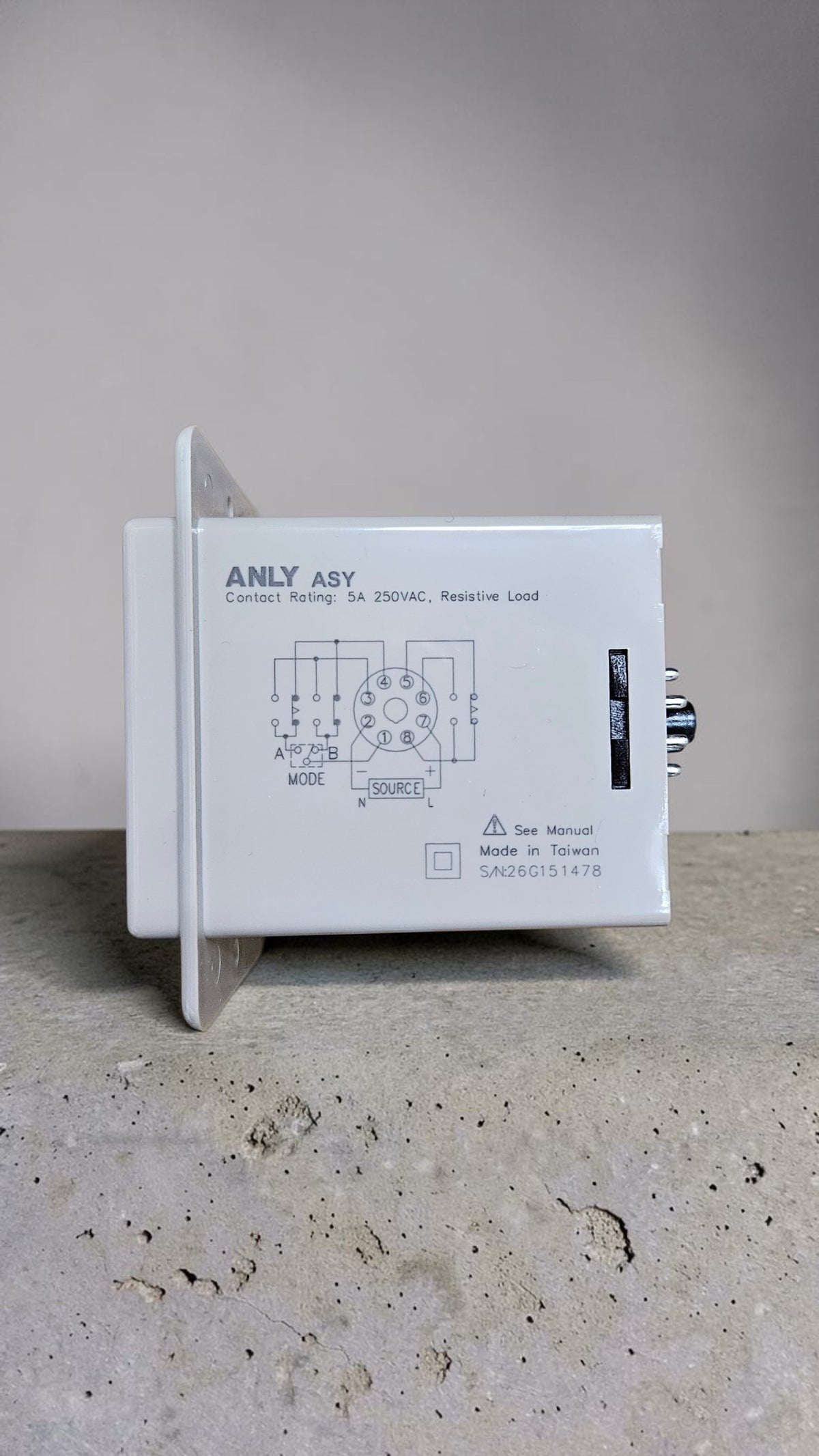 ANLY Multi-Range Digital Timer, ASY-3SM, AC 240V, 0.1S-999M