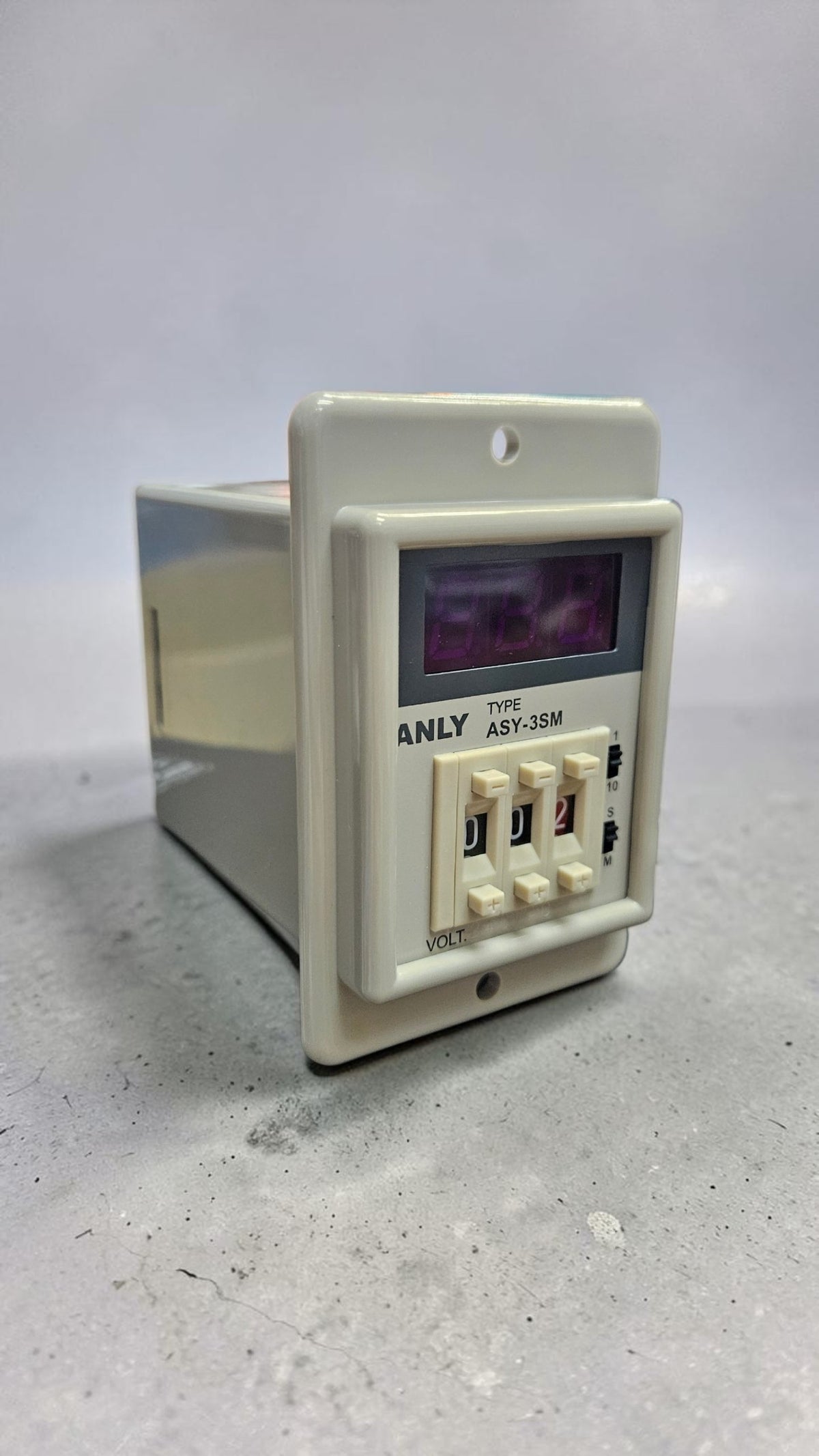 ANLY Multi-Range Digital Timer, ASY-3SM, AC 240V, 0.1S-999M