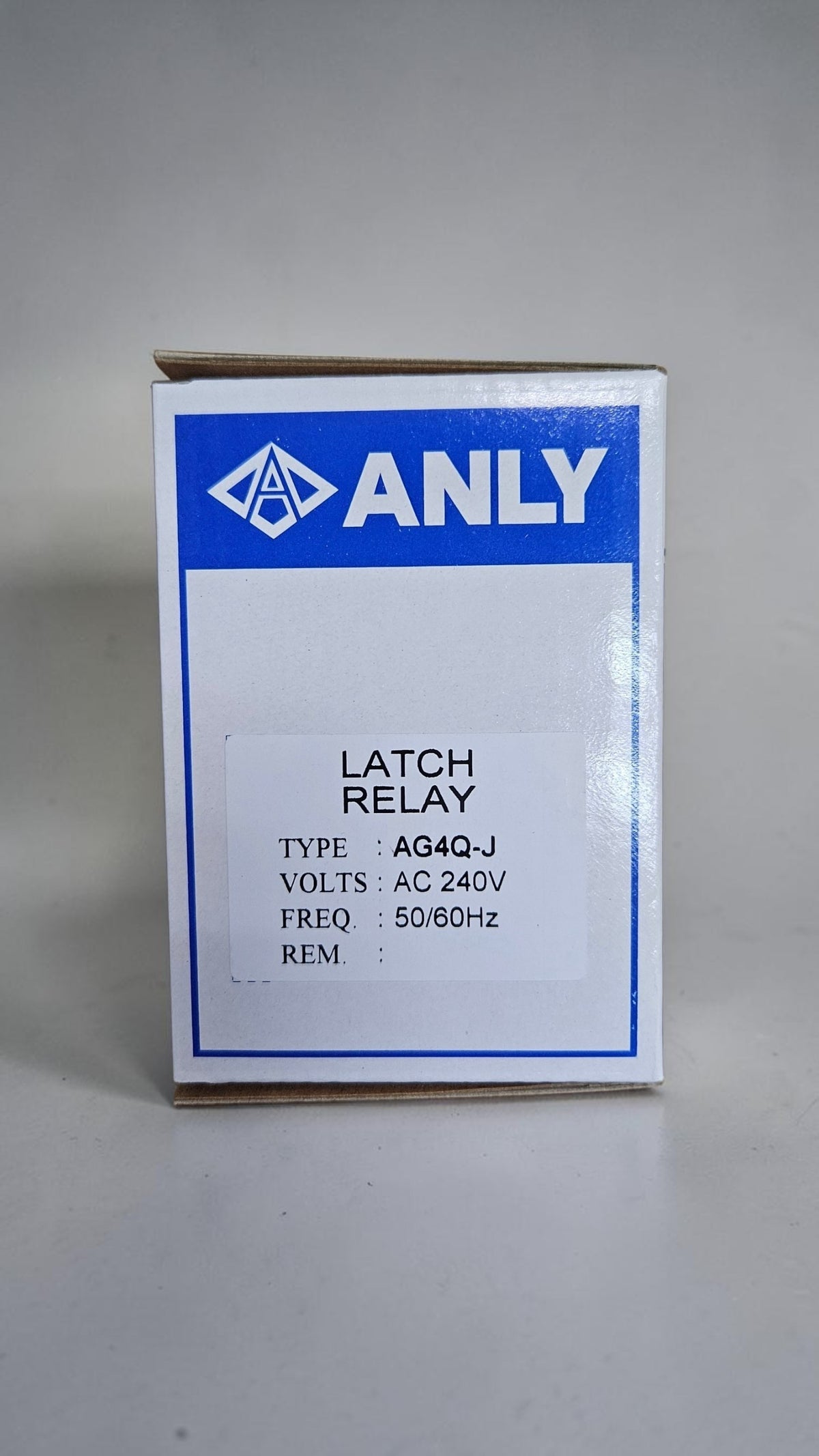 ANLY Latch Relay, AG4Q-J, 240VAC