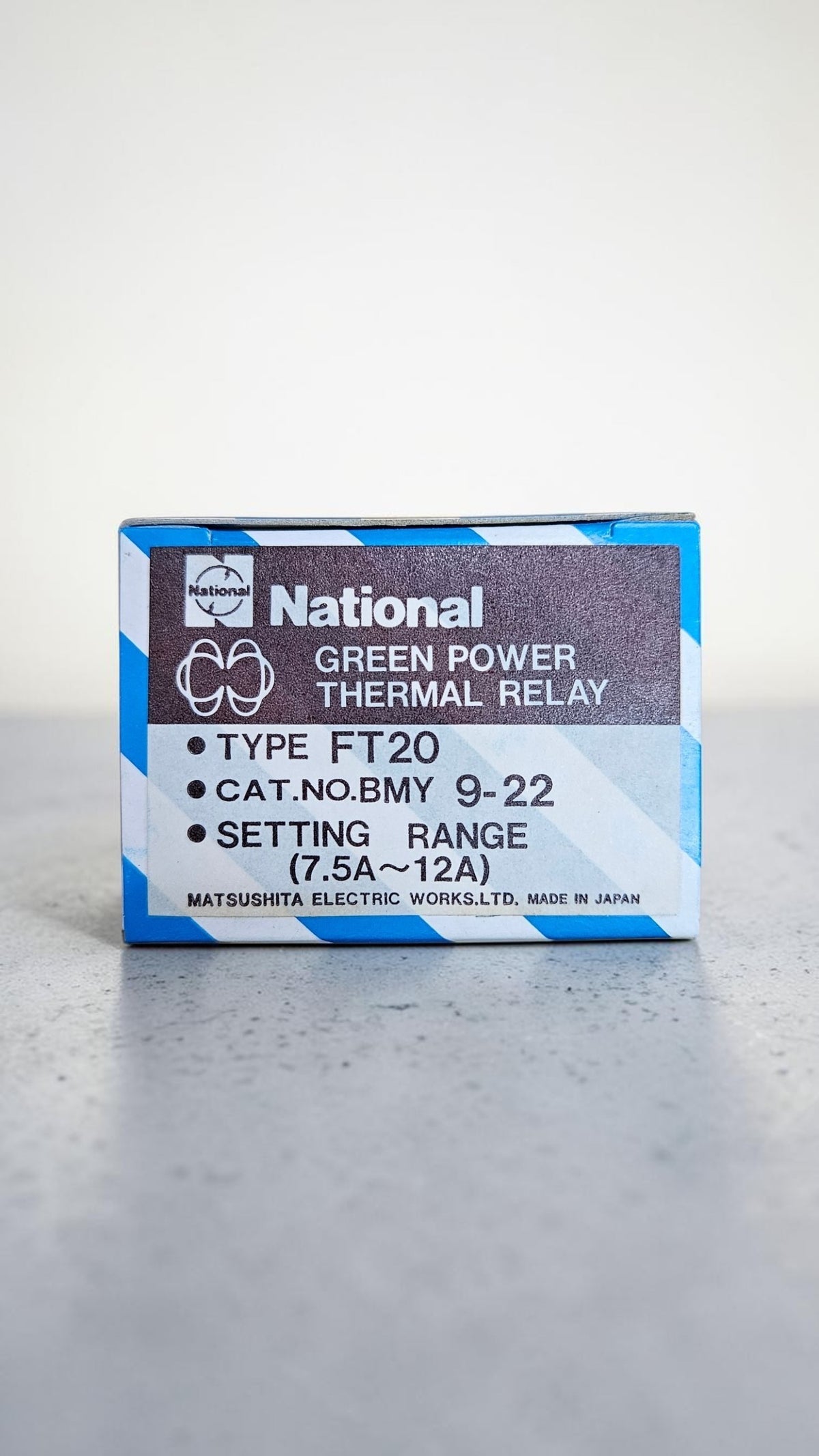 Matsushita Thermal Overload Relay FT20 BMY9-22, 7.5-12A