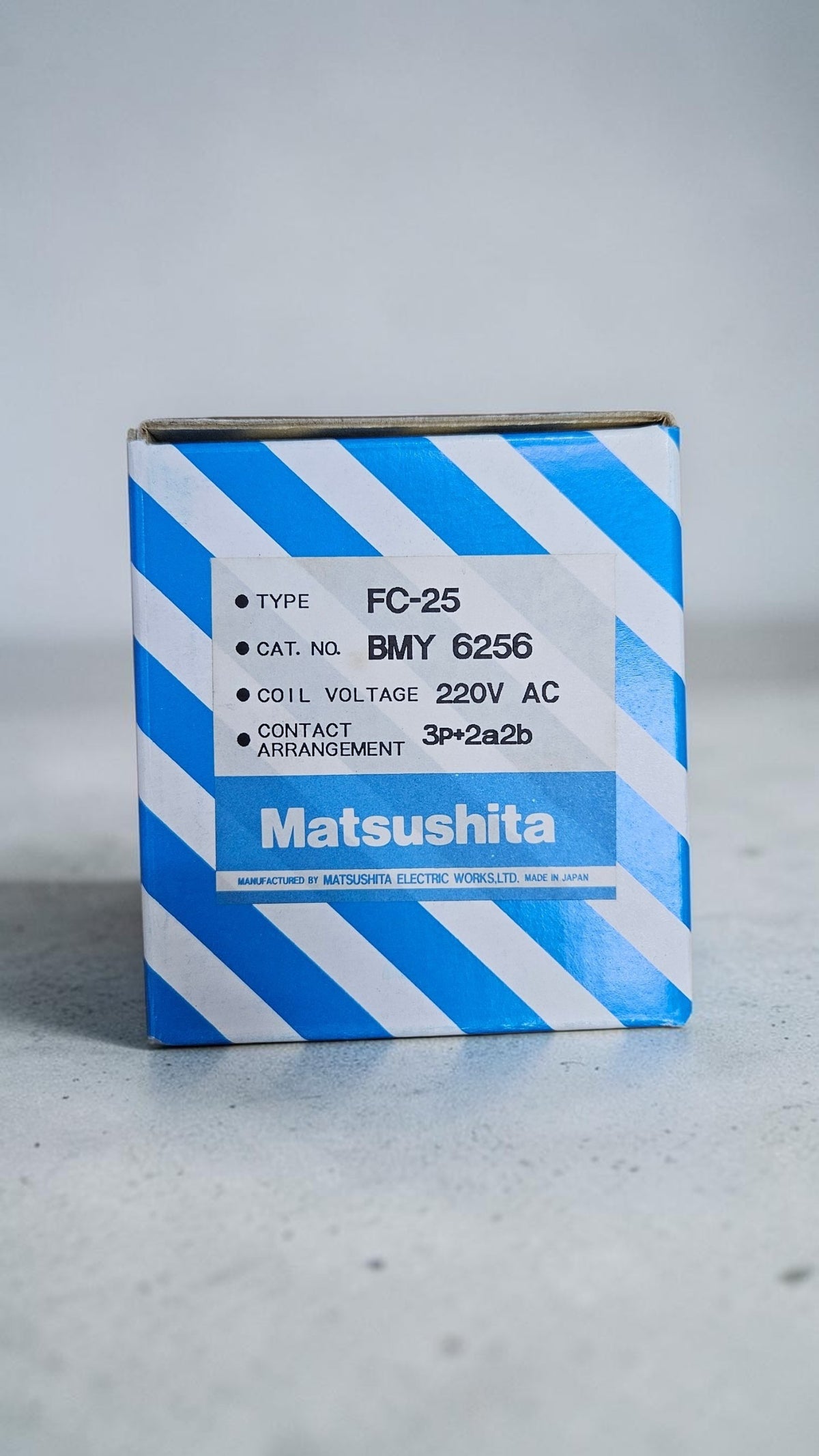 Matsushita AC Magnetic Contactor FC-25, BMY6-25-6, 220-240VAC, 11kW