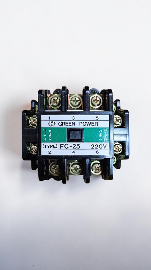 Matsushita AC Magnetic Contactor FC-25, BMY6-25-6, 220-240VAC, 11kW