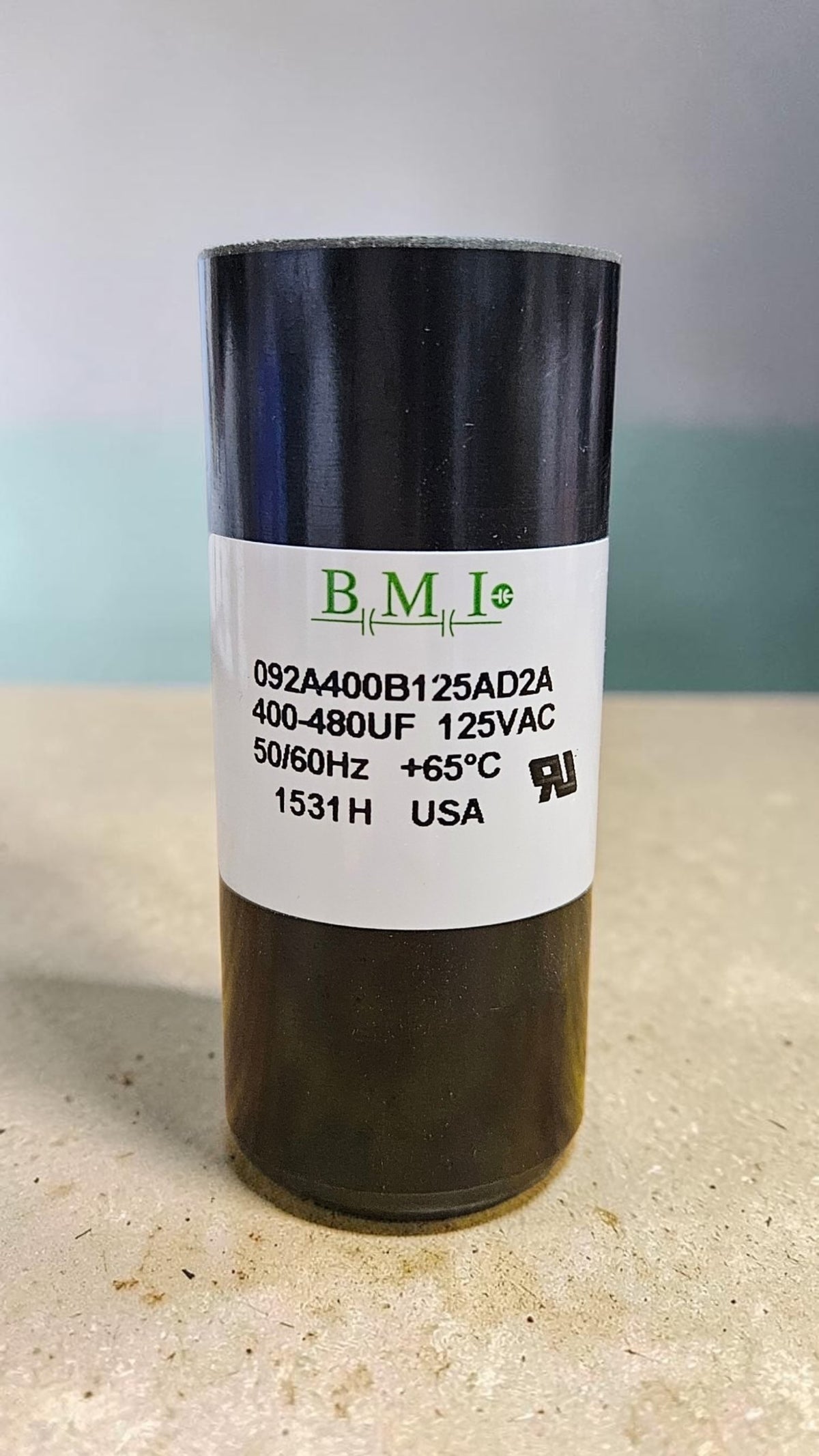 BMI Motor Starting Capacitor 400-480uF, 125VAC