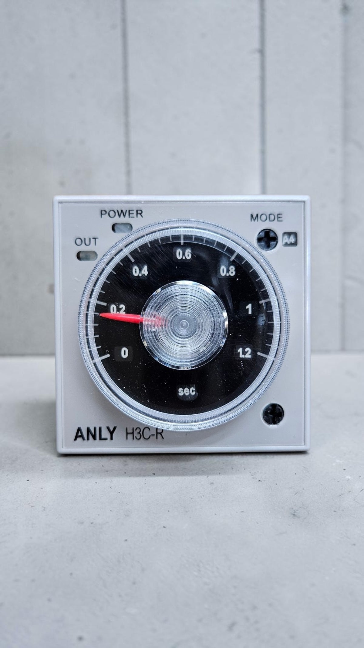 Anly H3C-R, Multi-Fuction Analogue Timer, 1.2S-300H, 24-240VAC/DC