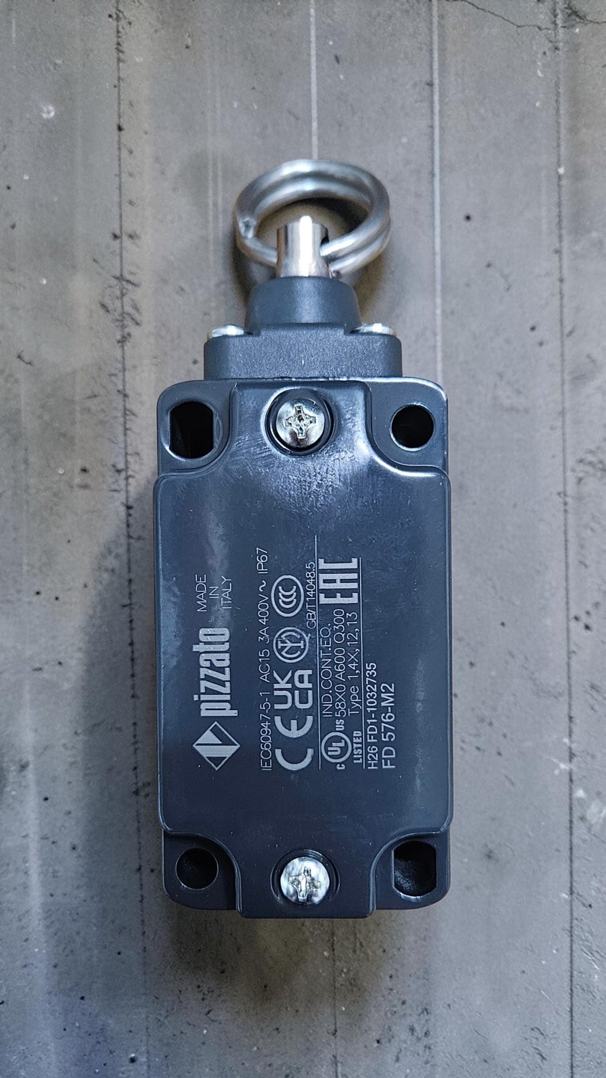 Pizzato Limit Switch, FD576-M2, Position Switch for Rope Actuation