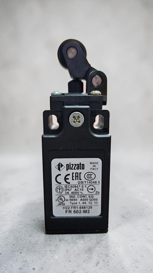 Pizzato Limit Switch, FR502-M2, Limit Switch With One Way Roller, Protection Degree IP67