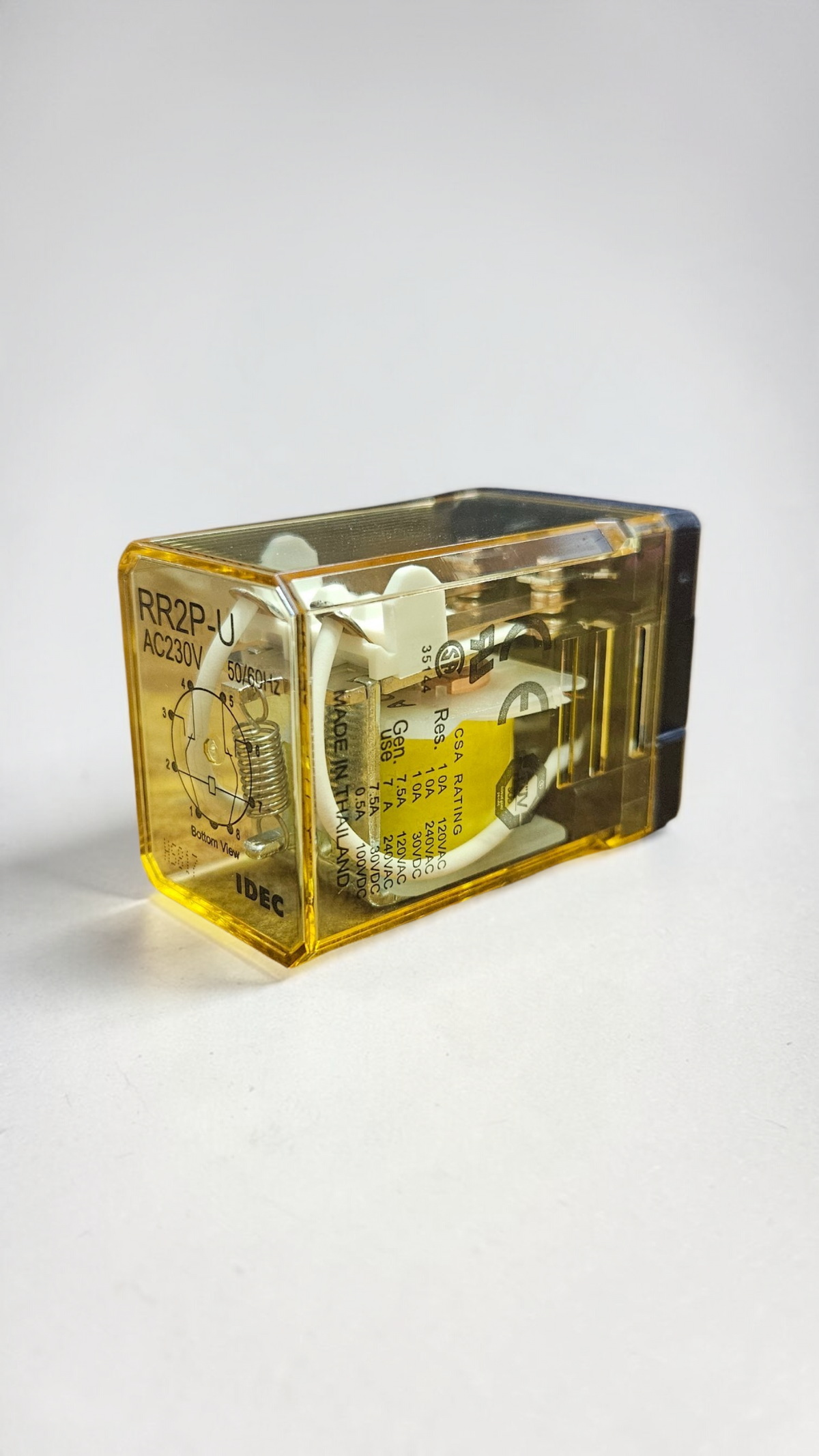 IDEC Relay RR2P-U, 230VAC