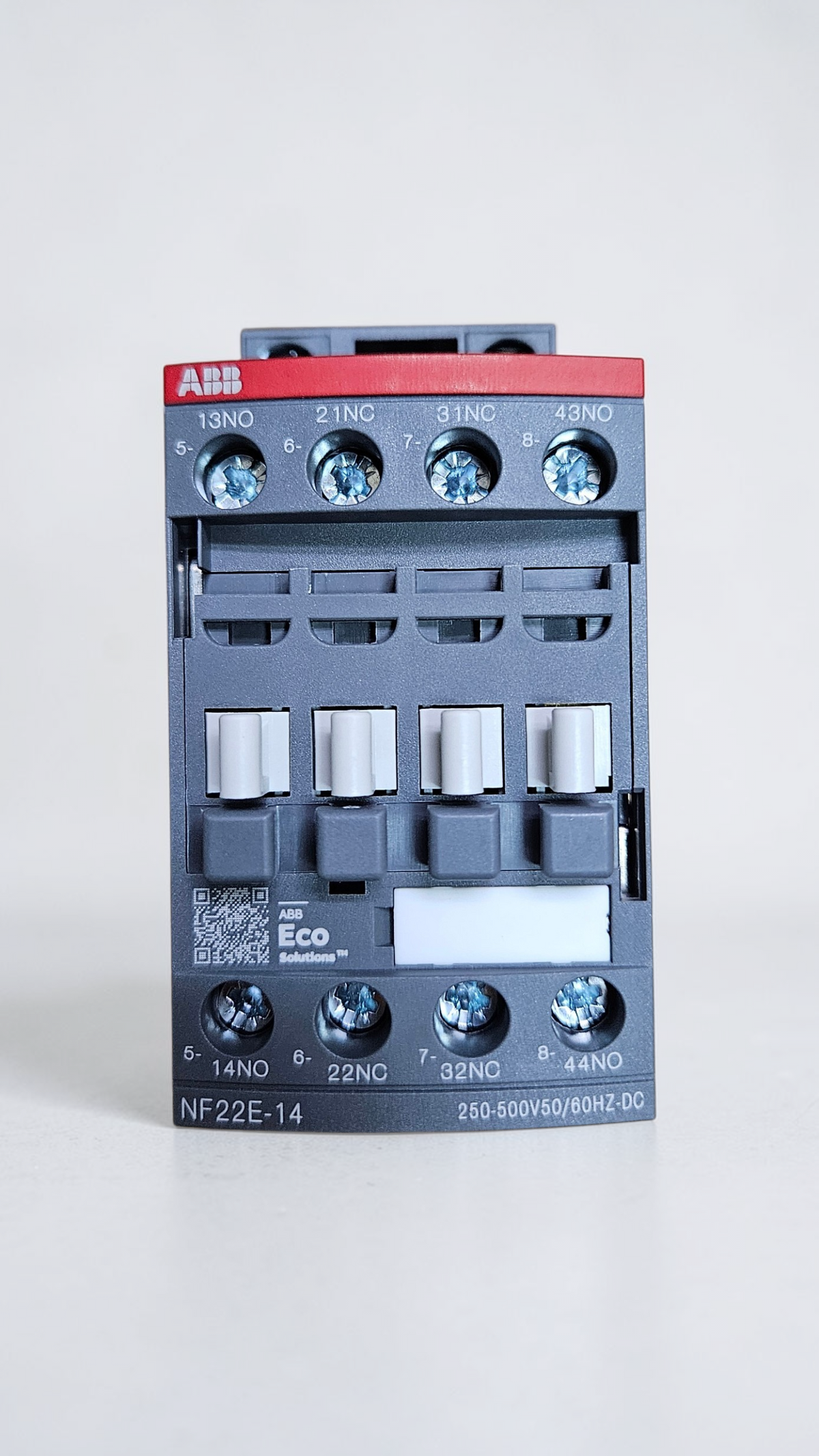 ABB NF22E-14 4 Pole Contactor 2NO+2NC 250-500VAC/DC