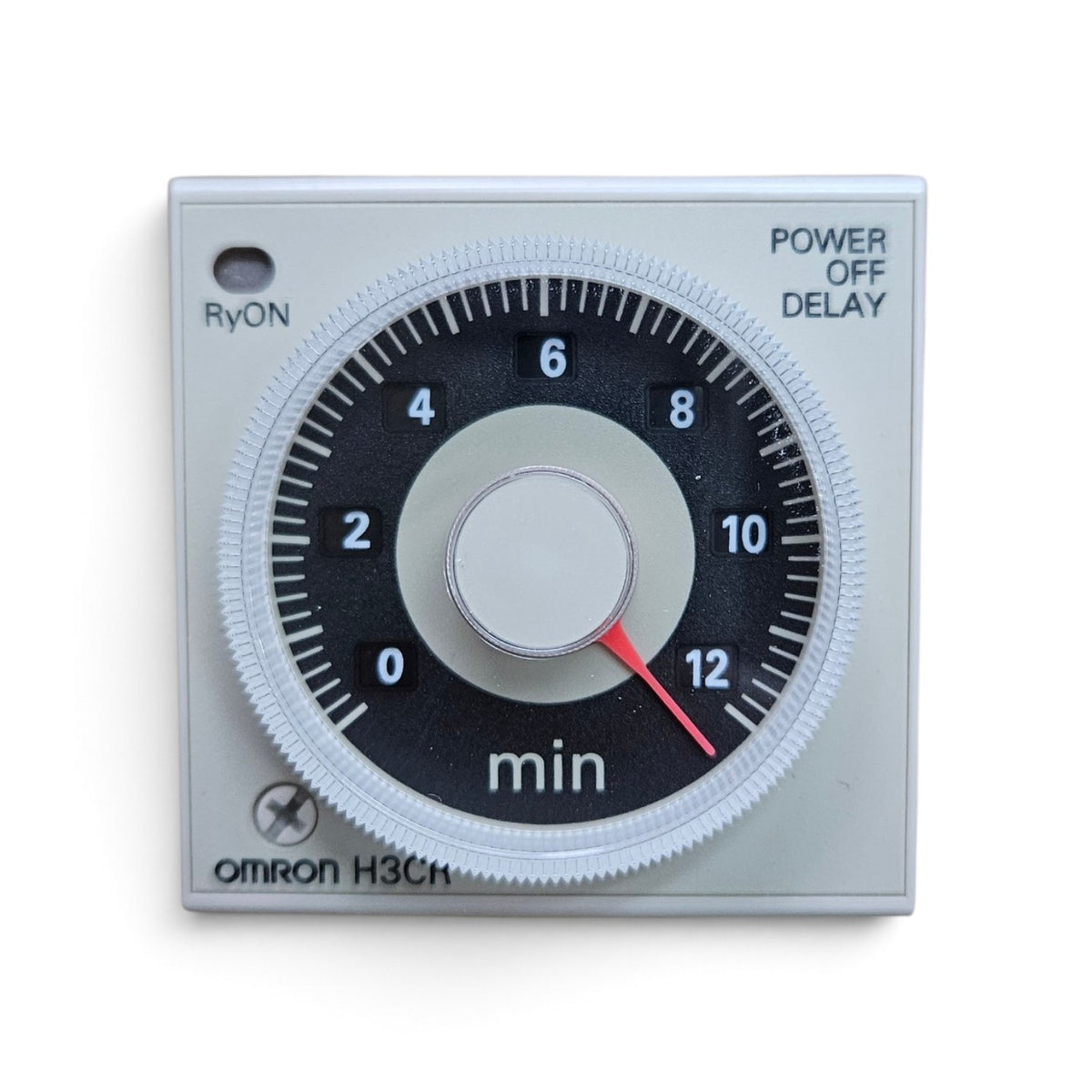 Omron Off Delay Timer, H3CR-H8L, 110VAC, 0.6-12 Mins