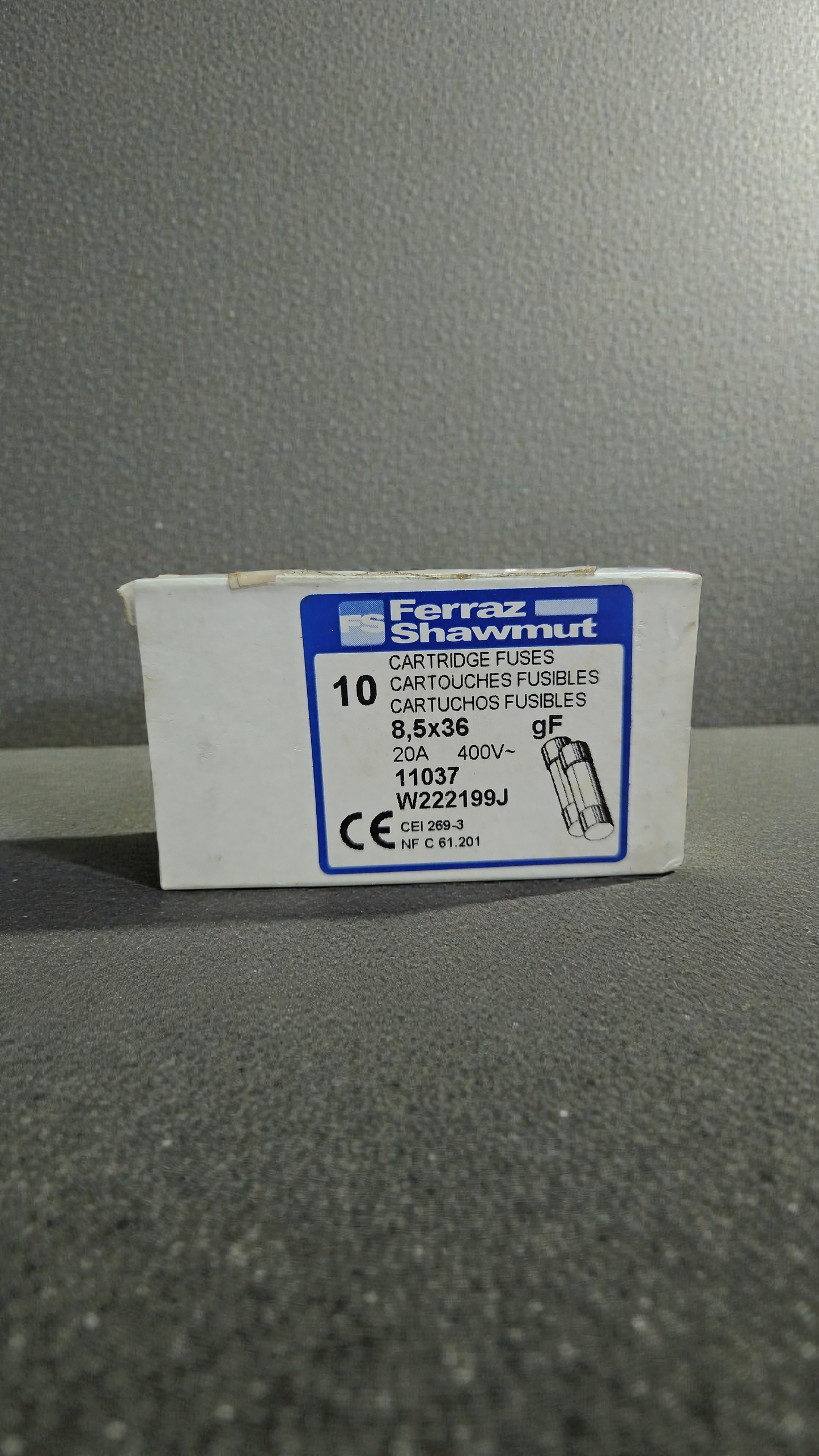 Ferraz Shawmut Fuse 8.5x36MM 400V