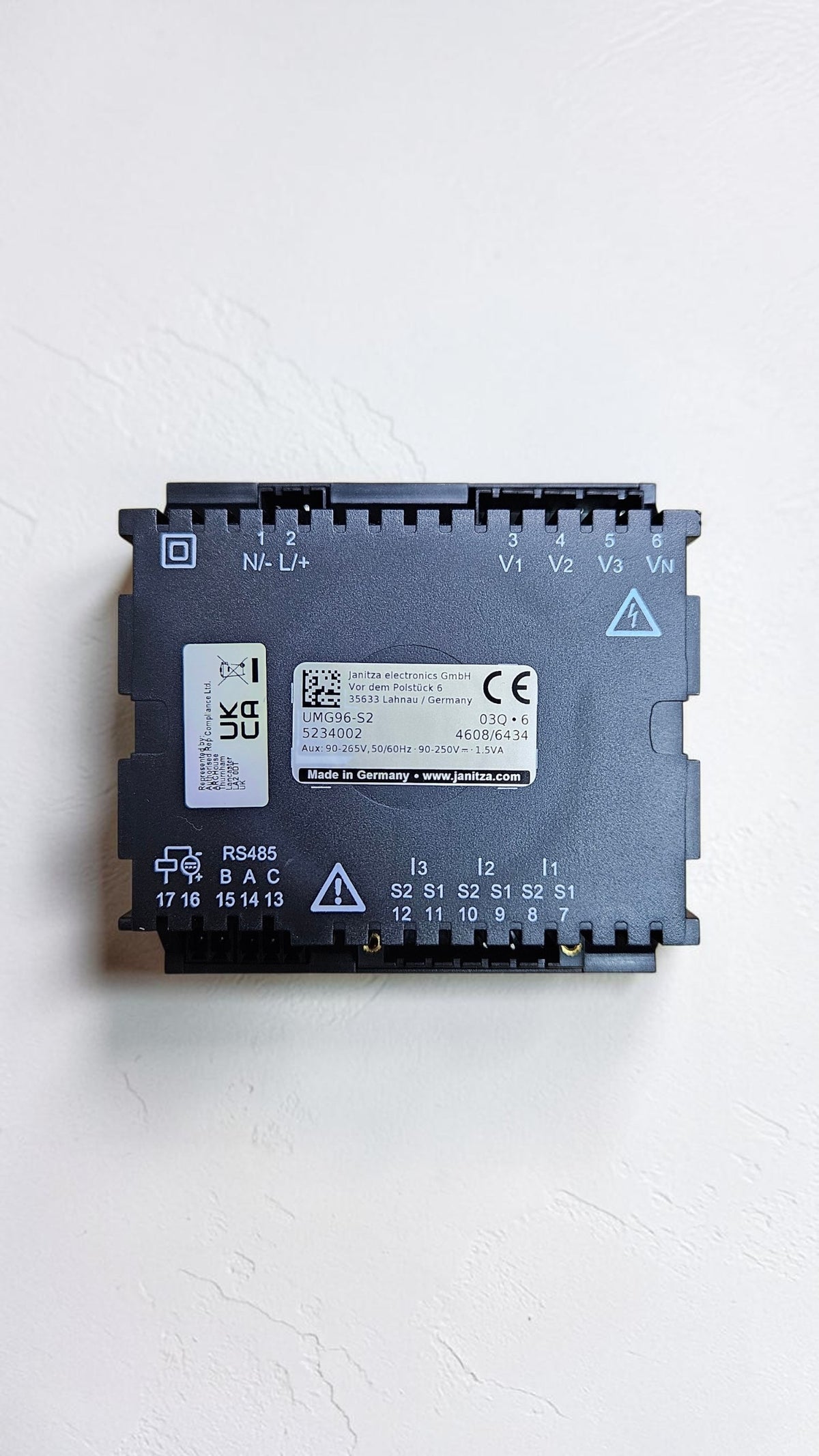 Janitza UMG96-S2, Power Meter